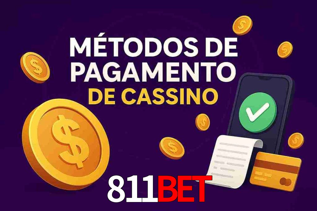 Métodos de Pagamento no 811bet